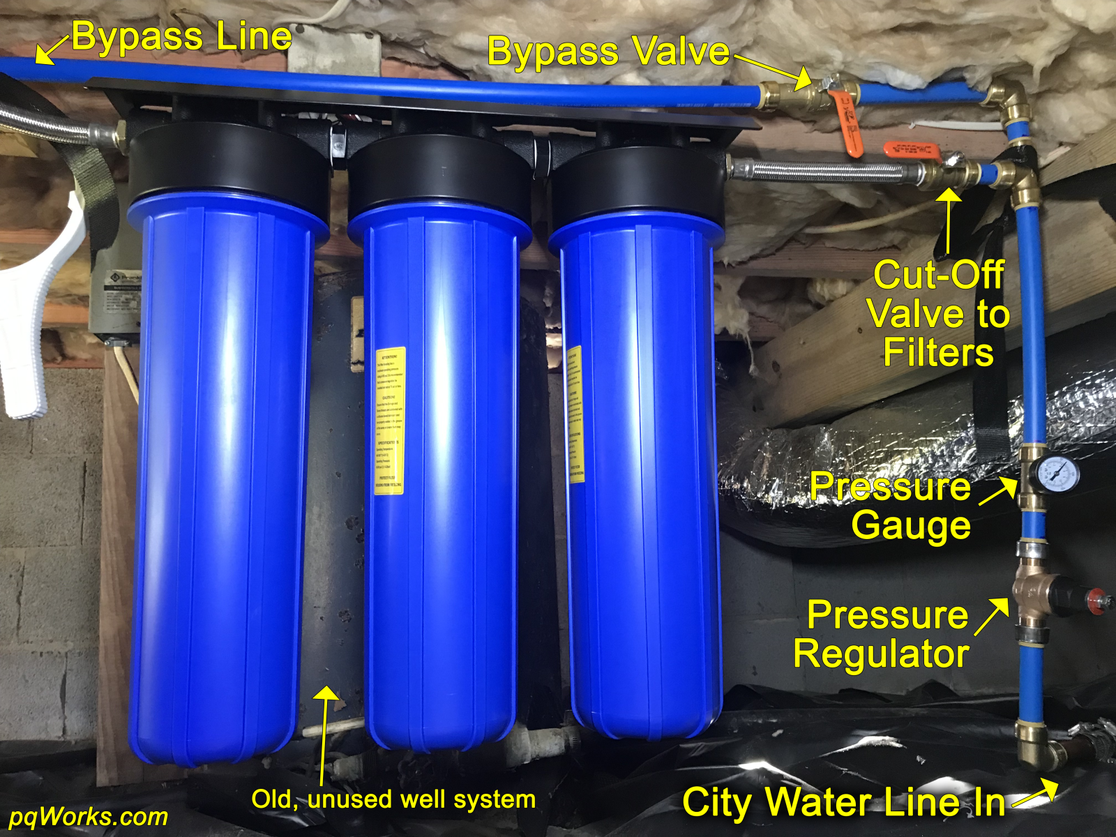 iSpring-3-Stage-whole-house-water-filter-crawlspace-1
